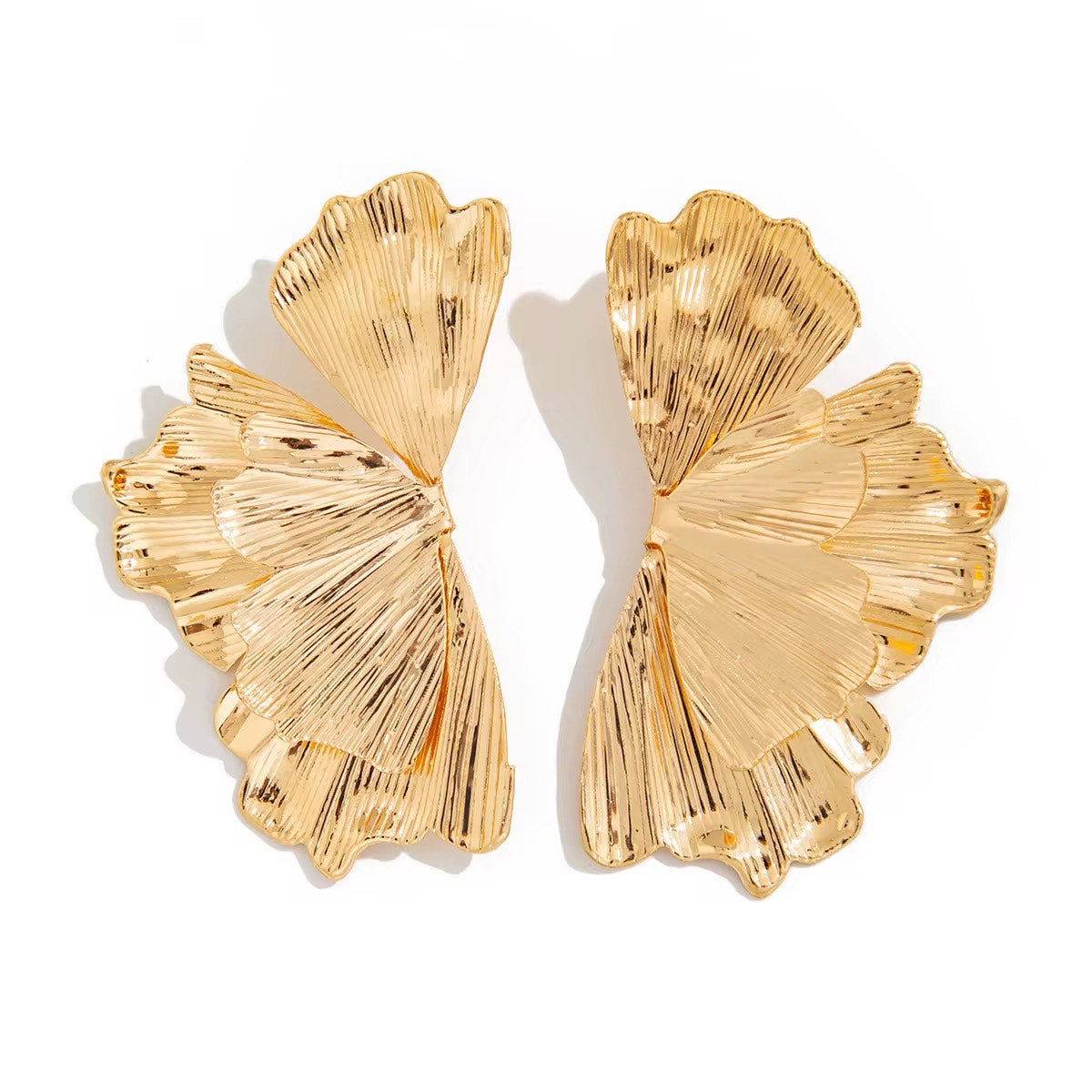 Oversized Leaves Earrings